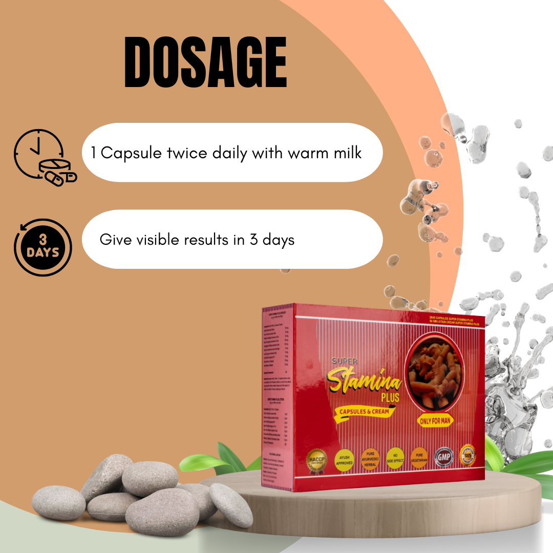 STAMINA PLUS : Natural Ayurvedic (30 Days Pack)