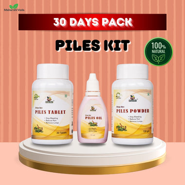 PILES KIT : No More Piles! Experience the Power of Natural Healing - Your One-Stop Solution!
