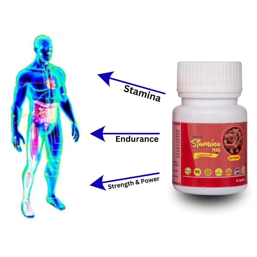 STAMINA PLUS : Natural Ayurvedic (30 Days Pack)